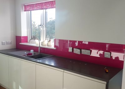 Splashbacks St Austell pink