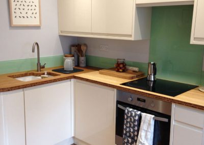 Mint Green Kitchen Splashback