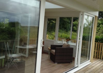 Sliding patio door