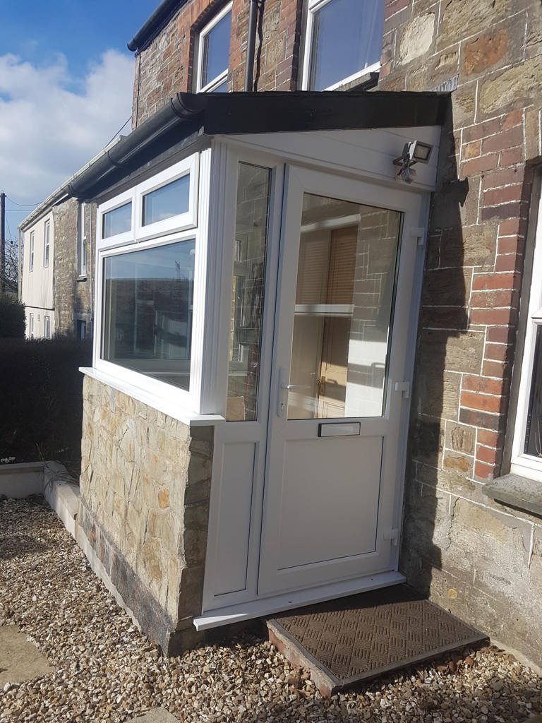 UPVC porch door