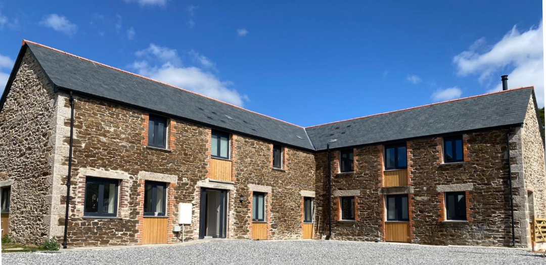 A stunning barn conversion  including flush casement uPVC windows achieving a traditional timber window appearance