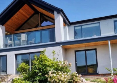 Aluminium window and door job Newquay