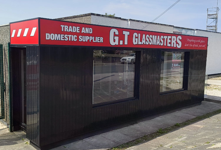 GT Glassmasters busines premisis Redruth Cornwall